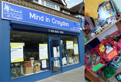 Mind in Croydon Charity Shop 